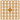 Pixelhobby Midi Perler 394 Gullbrun 2x2mm - 144 pixels