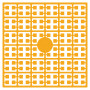 Pixelhobby Midi Perler 391 Gresskar Oransje 2x2mm - 140 pixels
