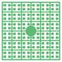 Pixelhobby Midi Perler 348 Ekstra lys Smaragdgrønn 2x2mm - 140 pixels