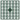 Pixelhobby Midi Perler 331 Ekstra Mørk Pistasjgrønn 2x2mm - 144 pixels