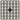 Pixelhobby Midi-perler 323 Extra Dark Beige Brown 2x2mm - 140 piksler