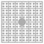 Pixelhobby Midi Perler 277 Lys Perlegrå 2x2mm - 144 pixels