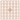 Pixelhobby Midi Perler 273 Lys Fersken hudfarge 2x2mm - 144 pixels