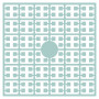 Pixelhobby Midi Perler 272 Meget lys Turkisblå 2x2mm - 144 pixels