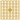 Pixelhobby Midi Perler 257 Lys Gammel Gullgul 2x2mm - 140 pixels