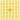 Pixelhobby Midi Perler 256 Gyllen Gul 2x2mm - 140 pixels