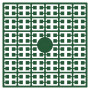 Pixelhobby Midi Perler 242 Julegrønn 2x2mm - 140 pixels
