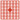 Pixelhobby Midi Perler 224 Lys Oransje Rød 2x2mm - 140 pixels