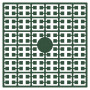 Pixelhobby Midi Perler 210 Ekstra mørk Dus Grønn 2x2mm - 140 pixels