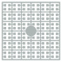 Pixelhobby Midi-perler 185 grå 2x2mm - 140 piksler