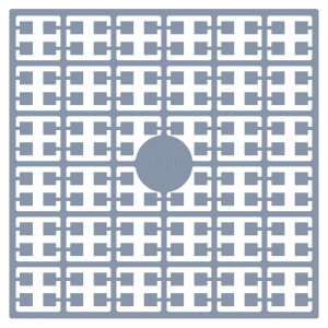 Bilde av Pixelhobby Midi-perler 141 Lys Stålgrå 2x2mm - 140 Piksler