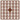 Pixelhobby Midi-perler 130 mørk mahognibrun 2x2mm - 140 piksler