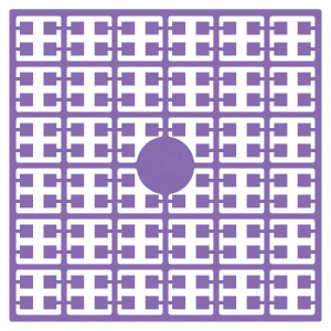 Bilde av Pixelhobby Midi-perler 122 Mørk Lavendel 2x2mm - 140 Piksler