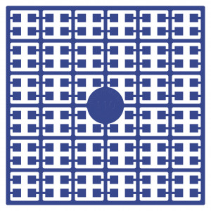 Bilde av Pixelhobby Midi-perler 110 Mørkeblå 2x2mm - 140 Piksler