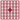 Pixelhobby Midi Perler 102 Bordeaux Rød 2x2mm - 144 pixels 
