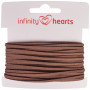 Infinity Hearts Alcantara Cord 2mm 05 Medium Brun - 5m