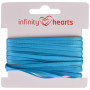 Infinity Hearts Satengbånd Dobbeltsidig 3mm 325 Turkis - 5m