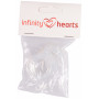 Infinity Hearts Smokkesnor Adapter Transparent 5x3cm - 5 stk