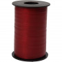 Gavebånd, mørk rød, B: 10 mm, matt, 250 m/ 1 rl.