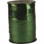 Gavebånd, metallgrønn, B: 10 mm, blank, 250 m/ 1 rl.