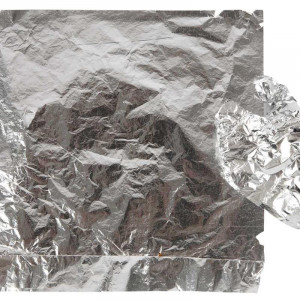 Bilde av Bladmetall, Ark 16x16 Cm, 25 Ark, Sølv