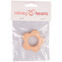 Infinity Hearts Trering Blomst 5x5cm