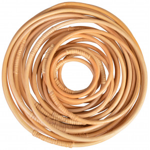 Bilde av Infinity Hearts Bamboo Ring 10-30cm - 25 Stk.
