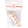 Infinity Hearts Stoffbånd/Labels bånd Ugler ass. farger 15mm - 3 meter