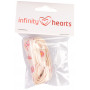 Infinity Hearts Stoffbånd/Labels bånd Kyllinger ass. farger 15mm - 3 meter