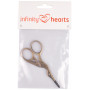 Infinity Hearts Broderisaks Stork Antikk bronse 9,3cm - 1 stk