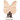 Infinity Hearts Seleklips Silikon Sommerfugl Beige 3,5x3,8cm - 1 stk