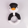 Pingvinrangler av Rito Krea - Rangle Hekleoppskrift 13cm