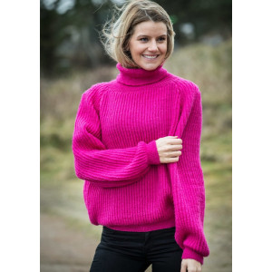 Mayflower Pink Sweater - Sweater Strikkeoppskrift str. S - XXL