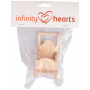 Infinity Hearts Nisseslede Tre 8x5x10cm 1 stk