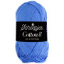 Scheepjes Cotton 8 Garn Unicolor 506 Lavendel Blå