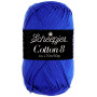Scheepjes Cotton 8 Garn Unicolor 519 Koboltblå