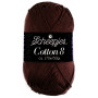 Scheepjes Cotton 8 Garn Unicolour 657 Brown