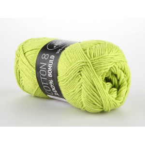 Mayflower Cotton 8/4 Garn Unicolor 1446 Lys grønn