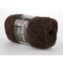 Mayflower Cotton 8/4 Garn Unicolor 1436 Mørk Brun