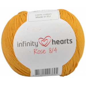 Infinity Hearts Rose 8/4 Garn Unicolour 190 Sennepsfarge