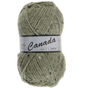 Lammy Canada Garn Mix 495 Lys armgrnn/naturbrun/brun