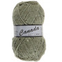Lammy Canada Garn Mix 495 Lys armégrønn/naturbrun/brun
