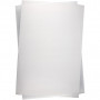 Krympeplastark, Blank transparent, 20x30 cm, tykkelse 0,3 mm, 100 ark/ 1 pk.