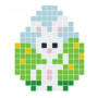  Påskehare hvit Pixelhobby - Påske Perlemønster