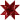 Stjernelister, B: 25+40 mm, diam. 11,5+18,5 cm, rød, rødt glitter, utendørs, 16 strimler, L: 86+100 cm