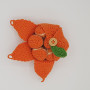 Karlas Appelsin av Rito Krea - Frukt Hekleoppskrift 22cm