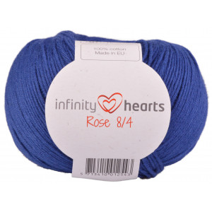 Infinity Hearts Rose 8/4 Garn Unicolour 109 Royal Blue