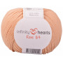  Infinity Hearts Rose 8/4 Garn Unicolor 242 Lys Terrakotta