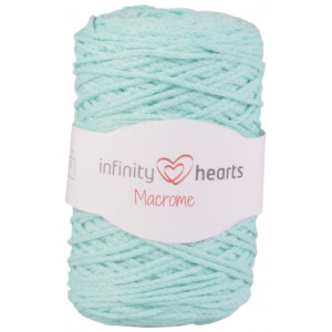  Infinity Hearts Macrome Garn 15 Mint