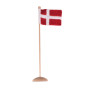  Strikket Dannebrogsflagg av Rito Krea - Flagg Strikkeoppskrift 12x16cm